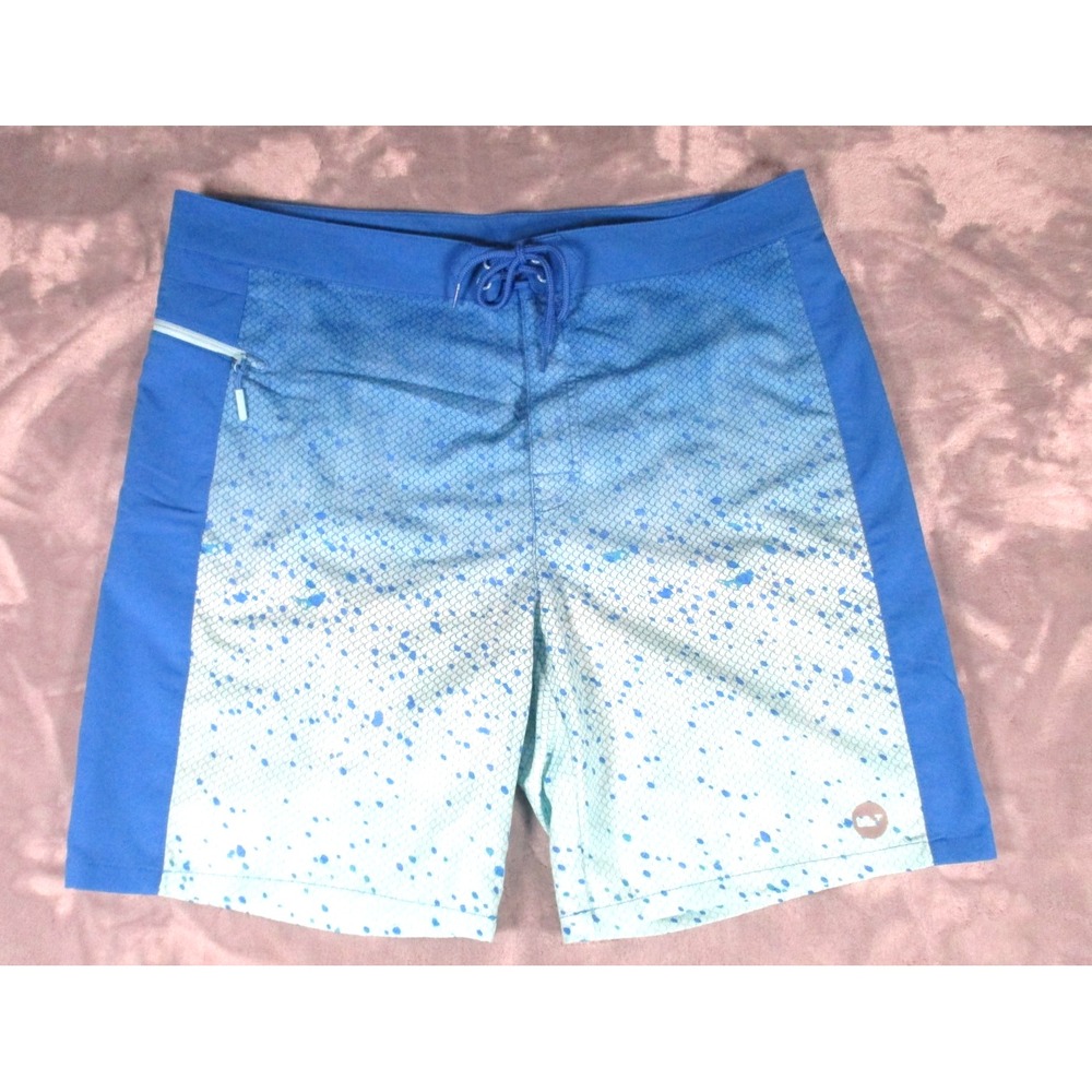 Vineyard‎ Vines Performance Swim Trunks Blue Board Shorts  Men's size 38 NICE!